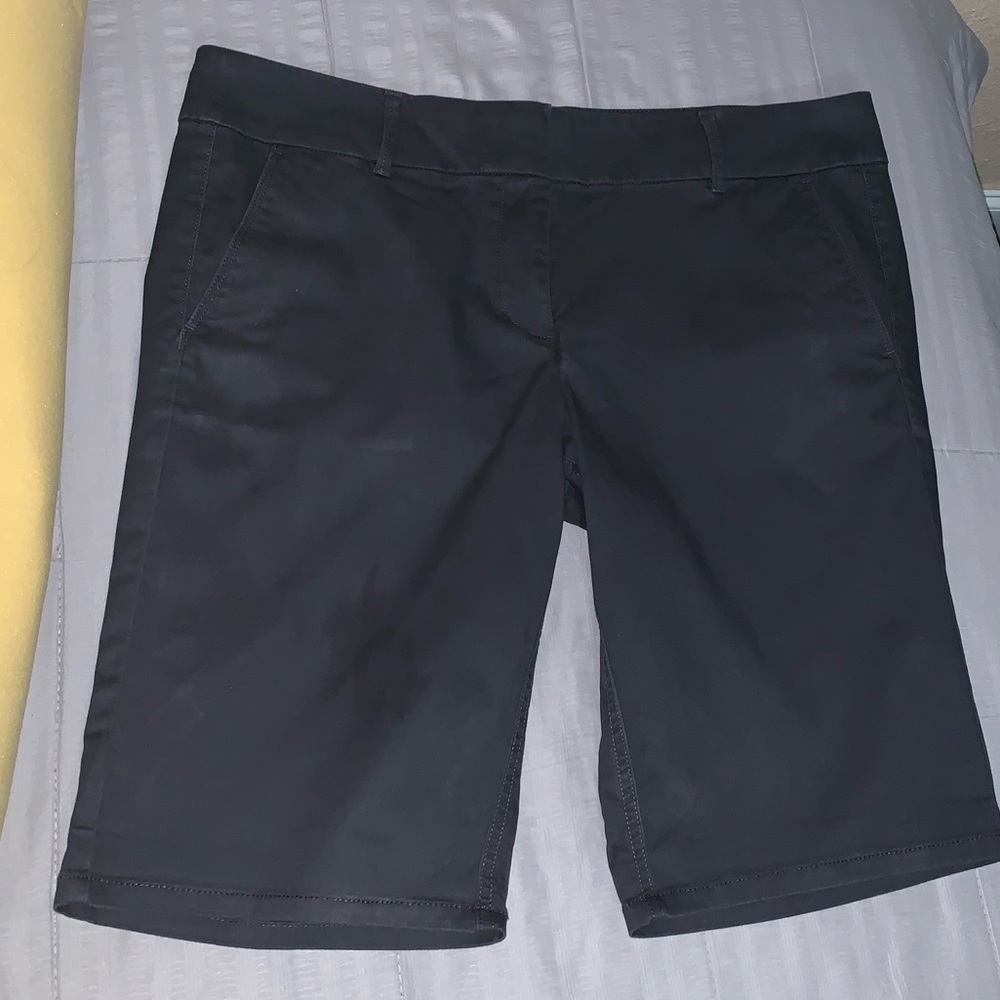 LOFT dark gray Bermuda shorts size 14